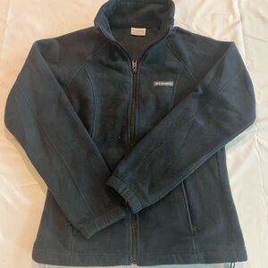 Columbia Black Full Zip Jacket